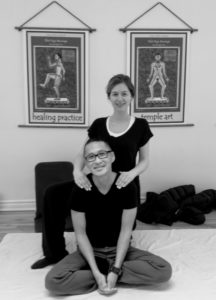 portrait of my master and I in 2015